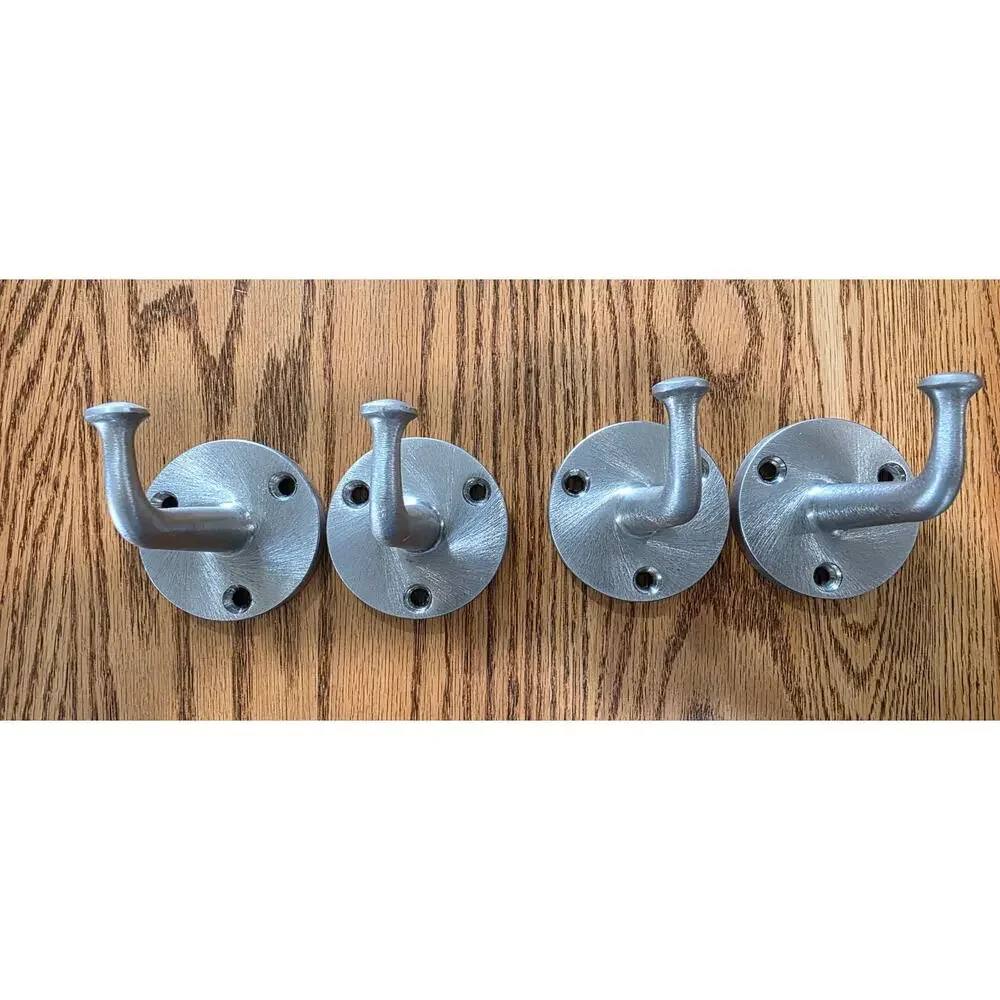 Bobrick 12 VTS heavy-duty clothes hooks with Exposed Mounting set of 4